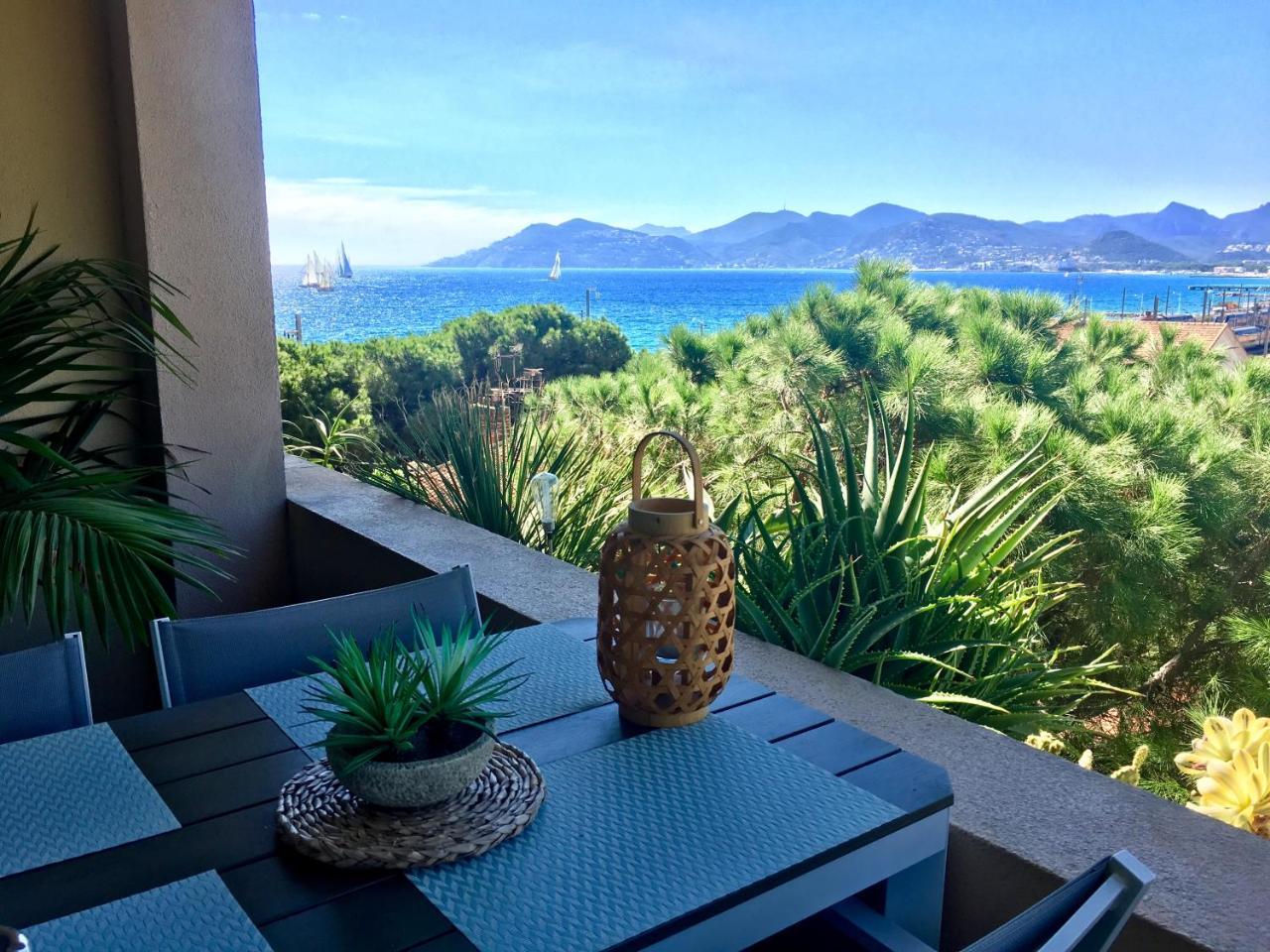 Myhome Riviera - Cannes Sea View Apartment Rentals Bagian luar foto
