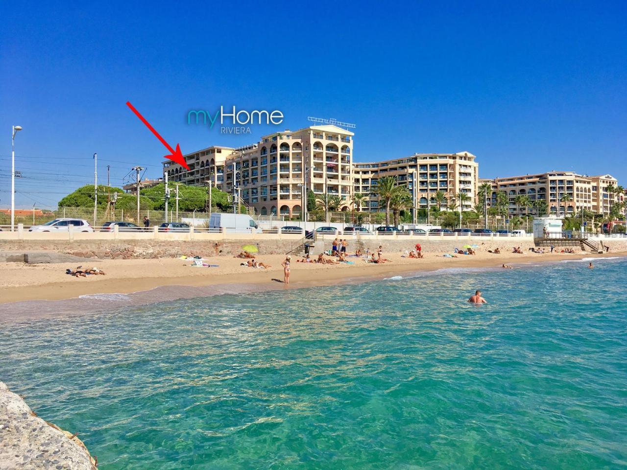 Myhome Riviera - Cannes Sea View Apartment Rentals Bagian luar foto