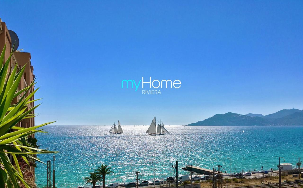 Myhome Riviera - Cannes Sea View Apartment Rentals Bagian luar foto